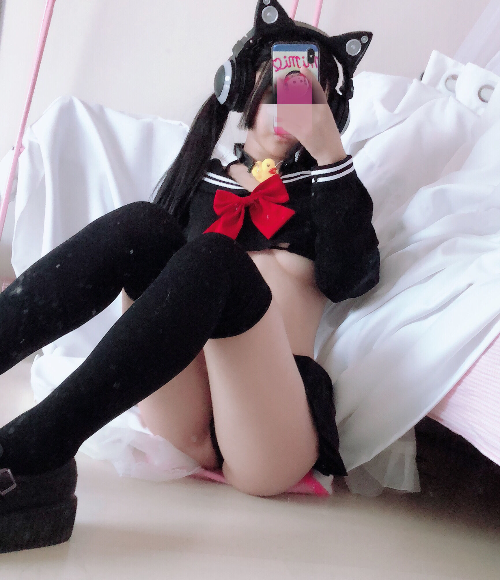 [网红COSER]桜井宁宁半乳制服插图1